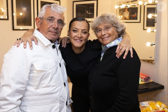 Exclusif - Michel Boujenah, Camille Lellouche, Jacqueline Franjou - Camille Lellouche se produit sur la scène du Festival de Ramatuelle, le 6 août 2023 © Cyril Bruneau / Bestimage