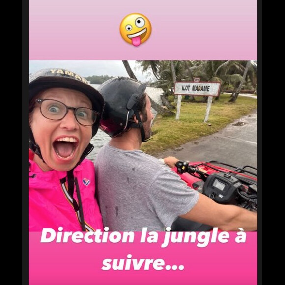 En attendant, la comédienne de 51 ans profite de la saison estivale pour se détendre.
Alexandra Lamy en vacances à Madagascar. Le 7 août 2023.