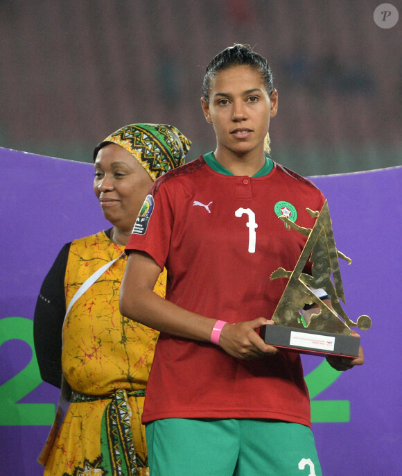 Ghizlane Chebbak n'est autre que la fille de Larbi Chebbak, légende du football marocain
Ghizlane Chebbak en juillet 2022.