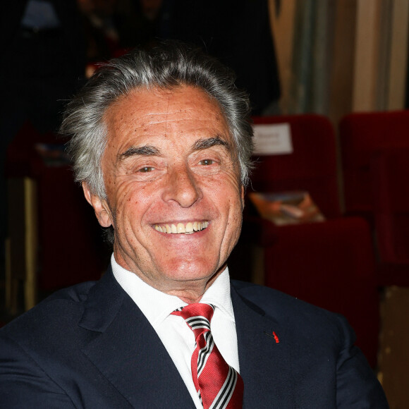 Gérard Holtz - Inauguration de la statue de cire de "Frédéric Michalak et Antoine Dupont" au musée Grévin à Paris le 24 mai 2023. © Coadic Guirec/Bestimage