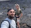 Thibault Garcia et Jessica Thivenin vont devoir être rapatriés de Hawaï en raison de violents incendies. ©Instagram