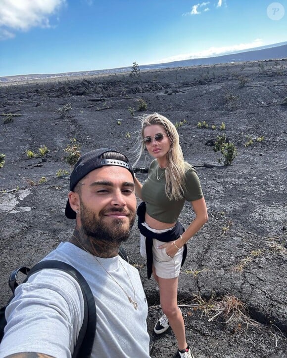 Thibault Garcia et Jessica Thivenin vont devoir être rapatriés de Hawaï en raison de violents incendies. ©Instagram