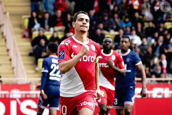 Wissam Ben Yedder (AS Monaco) - L'AS Monaco bat le PSG (3-0) en match de Ligue 1 Uber Eats à Monaco, le 20 mars 2022. © Norbert Scanella / Panoramic / Bestimage 