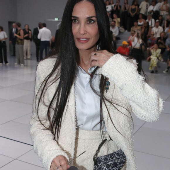 Demi Moore - Célébrités au Défilé de Mode Dior Homme, Collection Printemps-Été 2024 - Front Row - Dans le cadre de la Fashion Week de Paris, France, le 23 Juin 2023. © Olivier Borde / Bertrand Rindoff / Bestimage 