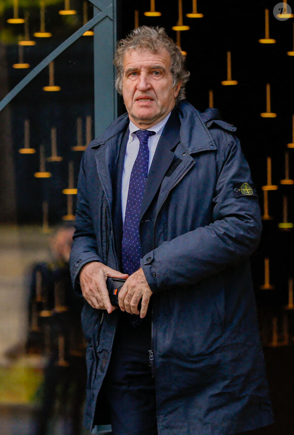 Gérard Leclerc - Sorties de l'hommage à Pascal Josèphe au Studio Gabriel à Paris. Le 25 novembre 2022