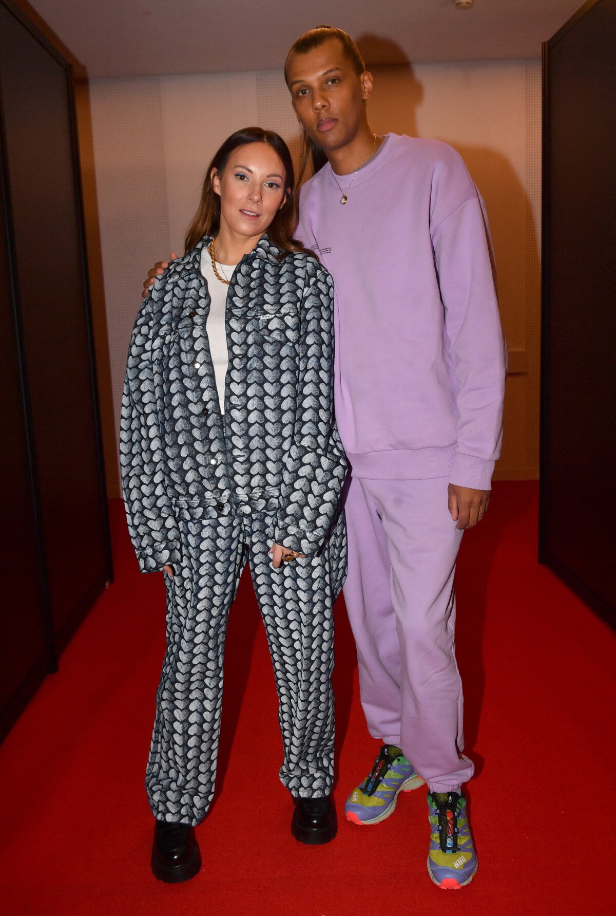 Photo Exclusif Stromae Avec Sa Femme Coralie Barbier En Backstage De La Me C R Monie Des