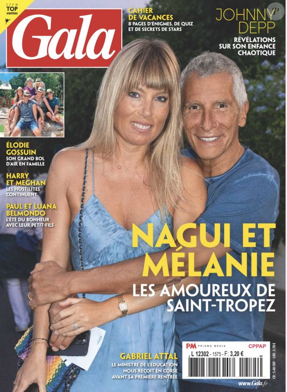 La Une du magazine "Gala"