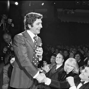 Gilbert Bécaud, Mireille Darc, Alain Delon