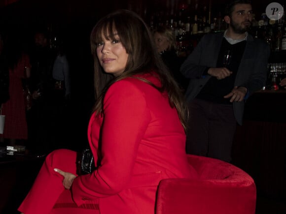 Semi-exclusif - Lola Dewaere lors de la soirée d'anniversaire de S.Sisley au restaurant Roxie à Paris, France, le 6mai 2019. © Pierre Perusseau/Bestimage