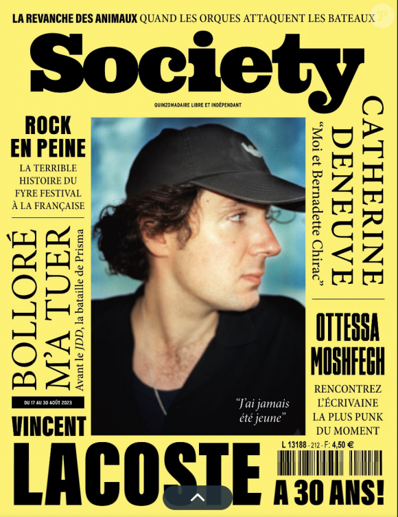 Le magazine Society du 17 août 2023