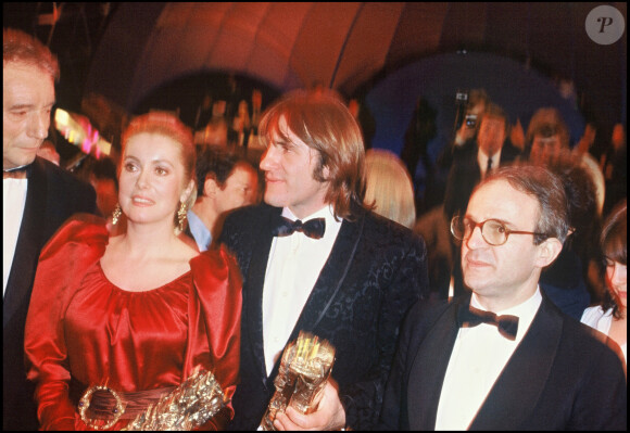 Catherine Deneuve, Gérard Depardieu et François Truffaut - Cérémonie des César en 1981