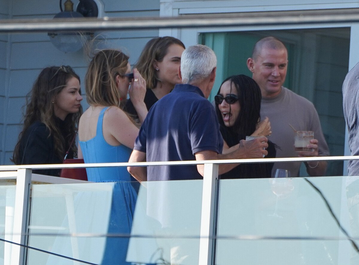 Photo Channing Tatum et Zoé Kravitz Répétitions du mariage de Jack