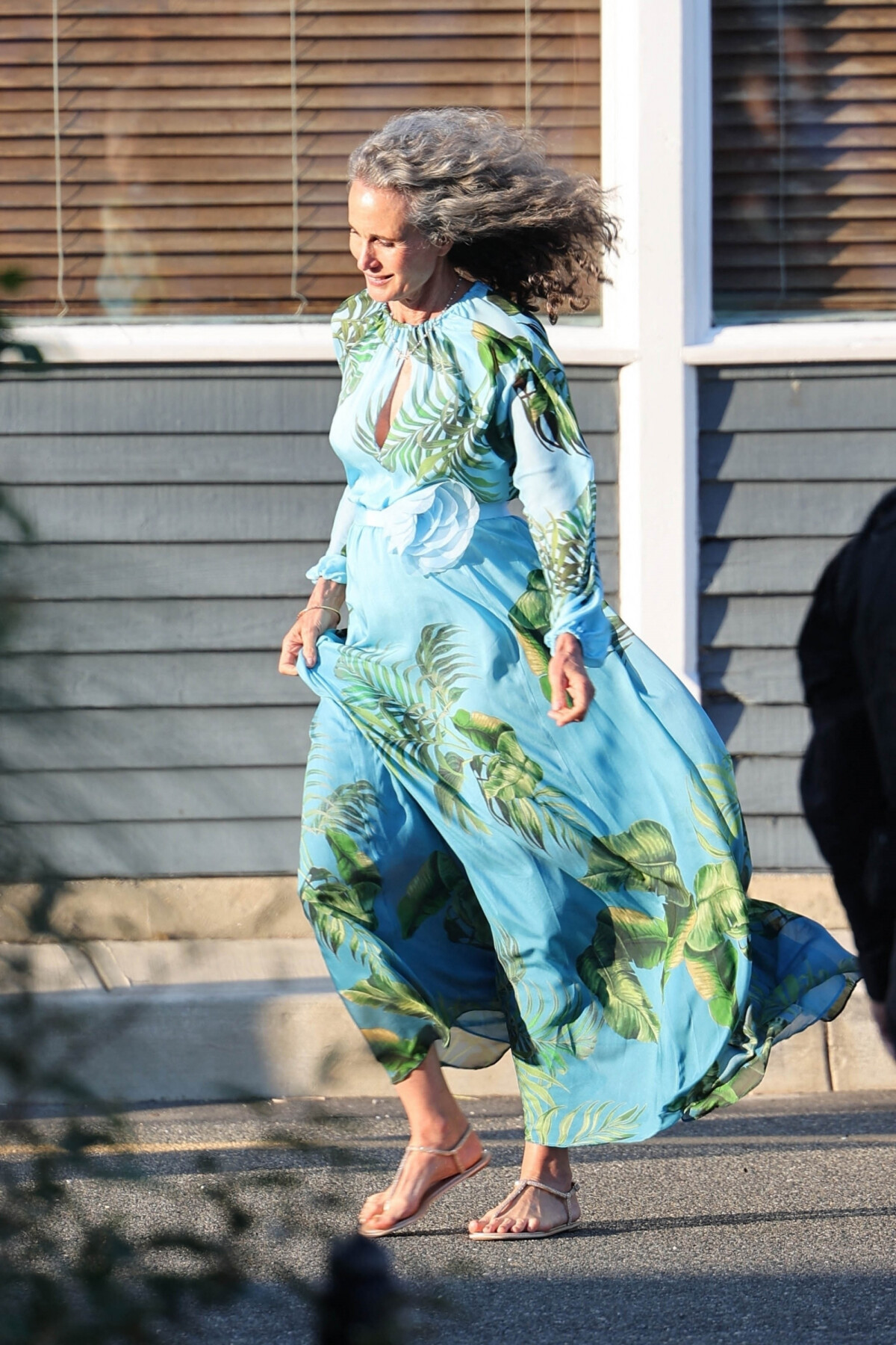 Photo : Andie MacDowell, son autre fille Rainey et son ex-mari Paul
