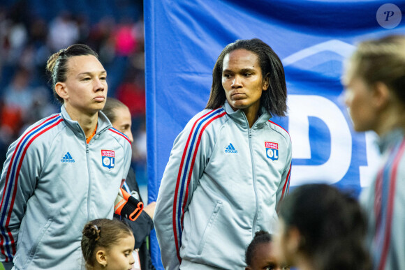 Wendie Renard (OL) - Match de D1 Arkema "PSG - OL" au stade Georges Lefèvre, le 21 mai 2023.