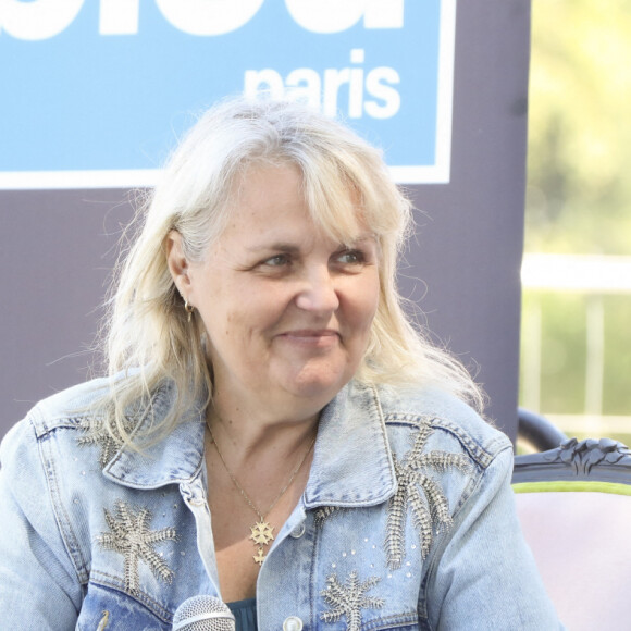 Exclusif - Valérie Damidot - Festival des Livres et des Artistes organisé par l'association "Lecture pour Tous" engagée dans la lutte contre l'illettrisme au Mail Branly à Paris le2 juillet 2022. © Pierre Perusseau/ Jack Tribeca / Bestimage