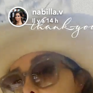 Sur Snapchat, Nabilla a expliqué souffrir grandement de l'environnement.
Nabilla en vacances au Mexique avec son mari Thomas Vergara. Instagram