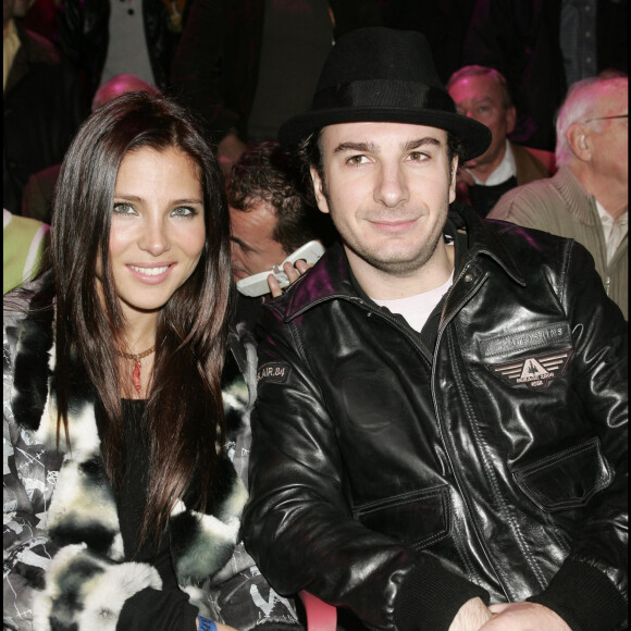 Elsa Pataky et Michael Youn - Championnat du monde WBA des Poids mouche à Bercy.