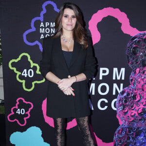 Exclusif - Karine Ferri - Dîner des 40 ans du bijoutier "APM Monaco" à l'hôtel Plaza Athénée à Paris, France, le 14 décembre 2022. © Rachid Bellak/Bestimage 
