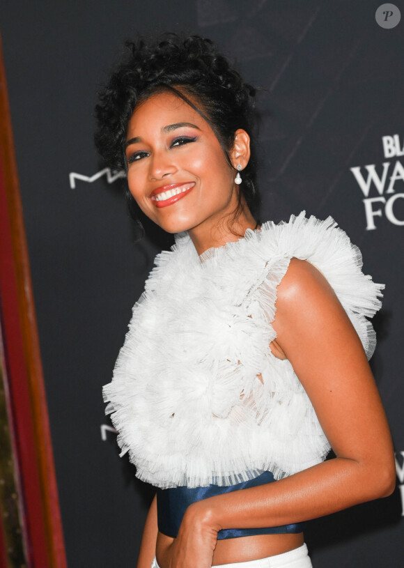 Clémence Botino (Miss France 2020) - Avant-première du film "Black Panther: Wakanda Forever" au Grand Rex à Paris le 7 novembre 2022. © Coadic Guirec/Bestimage