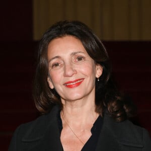 Exclusif - Valérie Karsenti - 100ème de la pièce "Je préfère qu'on reste ensemble" au Théâtre des Variétés à Paris le 12 janvier 2023. © Coadic Guirec/Bestimage