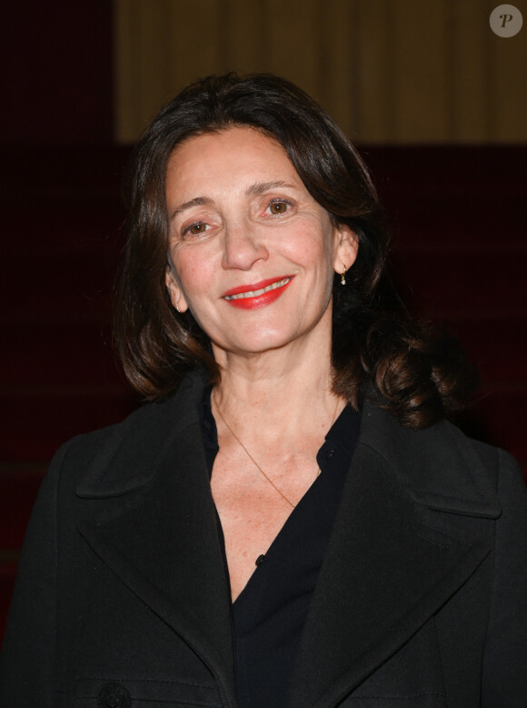 Exclusif - Valérie Karsenti - 100ème de la pièce "Je préfère qu'on reste ensemble" au Théâtre des Variétés à Paris le 12 janvier 2023. © Coadic Guirec/Bestimage