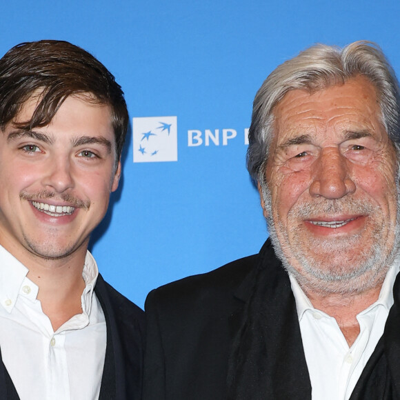 Baptiste Gonthier et Jean-Pierre Castaldi - Cérémonie de clôture de la 16ème édition du festival du film francophone (FFA) de Angoulême le 27 aout 2023. © Coadic Guirec/Bestimage 