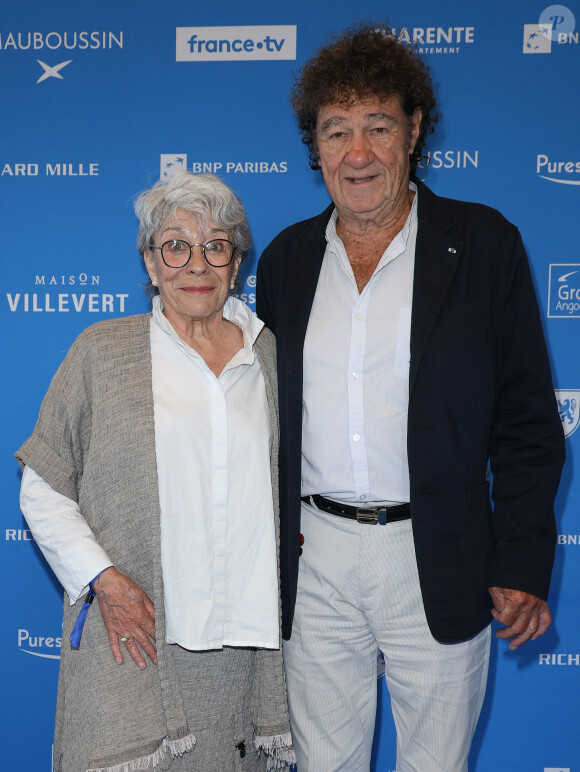 Louise Forestier, Robert Charlebois - Cérémonie de clôture de la 16ème édition du festival du film francophone (FFA) de Angoulême le 27 aout 2023. © Coadic Guirec/Bestimage 