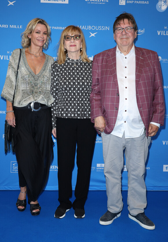 Caroline Néron, Denise Robert et Rémy Girard - Cérémonie de clôture de la 16ème édition du festival du film francophone (FFA) de Angoulême le 27 aout 2023. © Coadic Guirec/Bestimage 