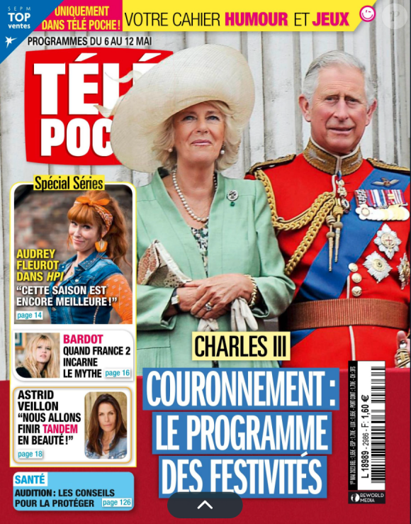 Couverture du magazine Télé Poche paru le 29 avril 2023.