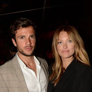 Exclusif - Caroline Receveur enceinte et son compagnon Hugo Philip au Bâoli club lors du 71ème Festival International du Film de Cannes, France, le 16 mai 2018. © Rachid Bellak/Bestimage