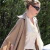 Katherine Heigl en jean et chemise blanche pour aller faire les courses à Los Angeles