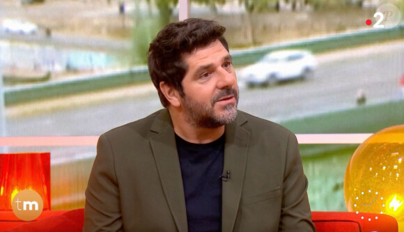 Patrick Fiori sur le plateau de Télématin.