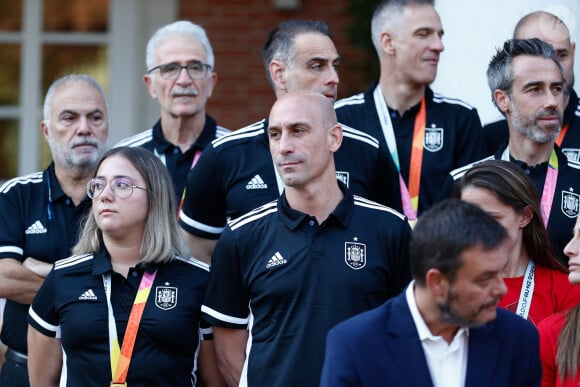 Le président de la fédération espagnole de football est au coeur d'un scandale
 
Info - Le patron du foot espagnol Luis Rubiales va présenter sa démission après son baiser forcé à une joueuse lors de la victoire de l'Espagne au Mondial. (Credit Image: © Oscar J. Barroso/AFP7 via ZUMA Press Wire)