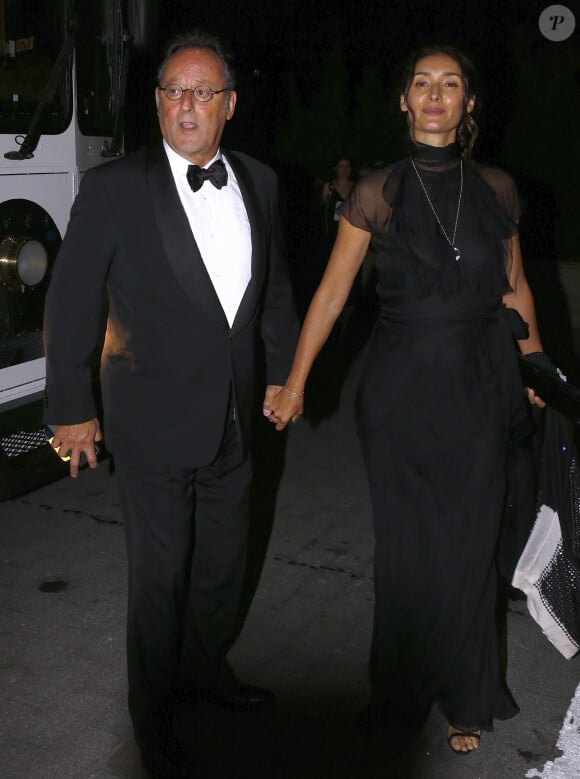 Une mannequin d'origine franco-britannique.
Jean Reno et sa femme Zofia Borucka - 50e anniversaire de la marque Ralph Lauren à New York, le 7 septembre 2018.