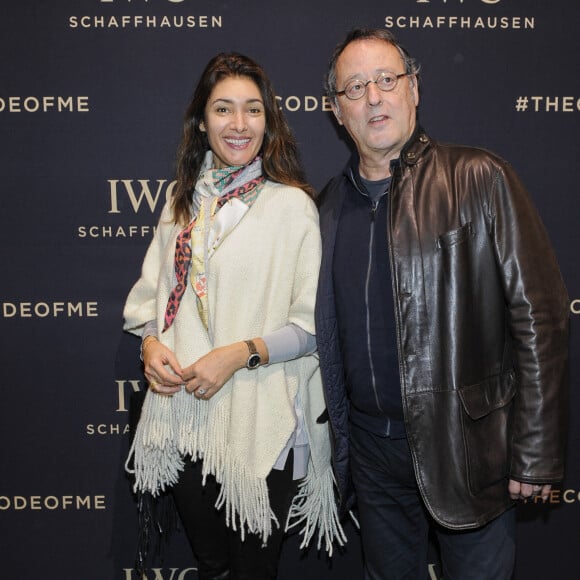 "Zofia est la femme avec qui je parviens enfin à un échange total", confiait-il en interview.
Jean Reno et sa femme Zofia Borucka - Salon international de la haute horlogerie (SIHH) à Genève, Suisse, le 17 janvier 2017.