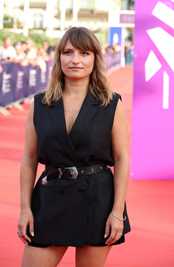 Léa Mysius - Les célébrités arrivent à la cérémonie d'ouverture du 49ème Festival du Cinema Americain de Deauville, France, le 1er septembre 2023. © Denis Guignebourg/Bestimage 