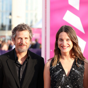 Le Jury: Maxime Nucci, Laure de Clermont-Tonnerre, Guillaume Canet (président du Jury), Rebecca Marder - Les célébrités arrivent à la cérémonie d'ouverture du 49ème Festival du Cinema Americain de Deauville, France, le 1er septembre 2023. © Denis Guignebourg/Bestimage 