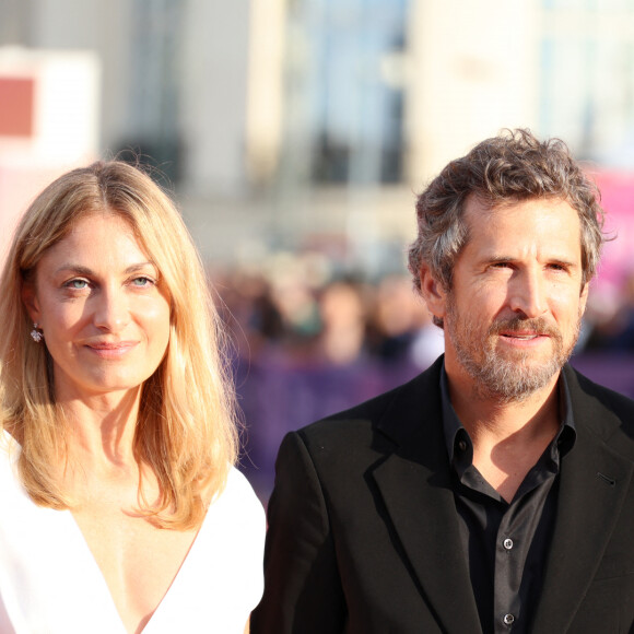 Le Jury: Laure de Clermont-Tonnerre, Guillaume Canet (président du Jury) et Rebecca Marder - Les célébrités arrivent à la cérémonie d'ouverture du 49ème Festival du Cinema Americain de Deauville, France, le 1er septembre 2023. © Denis Guignebourg/Bestimage 