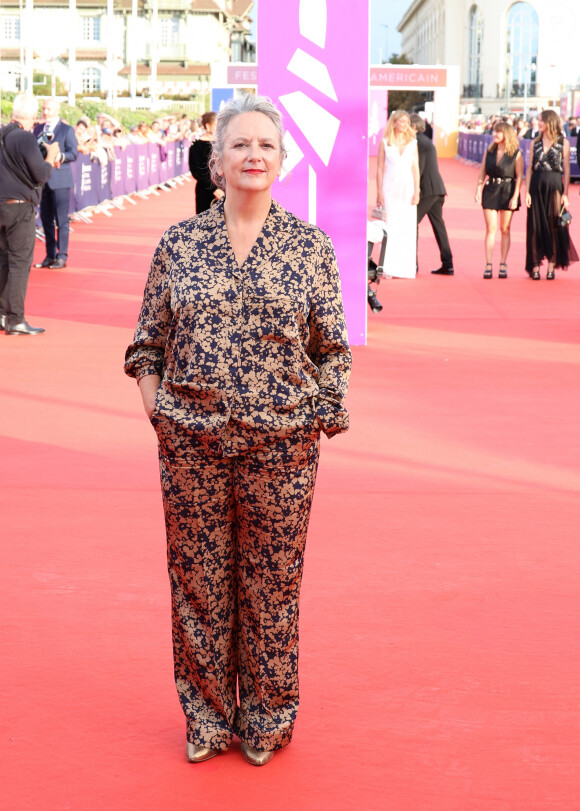 Cécile Maistre-Chabrol - Les célébrités arrivent à la cérémonie d'ouverture du 49ème Festival du Cinema Americain de Deauville, France, le 1er septembre 2023. © Denis Guignebourg/Bestimage 