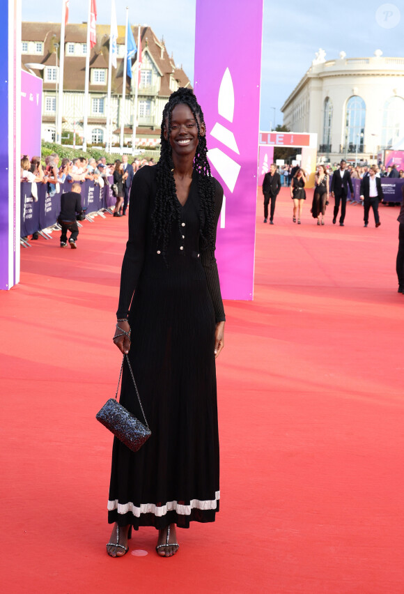 Ramata-Toulaye Sy - Les célébrités arrivent à la cérémonie d'ouverture du 49ème Festival du Cinema Americain de Deauville, France, le 1er septembre 2023. © Denis Guignebourg/Bestimage 