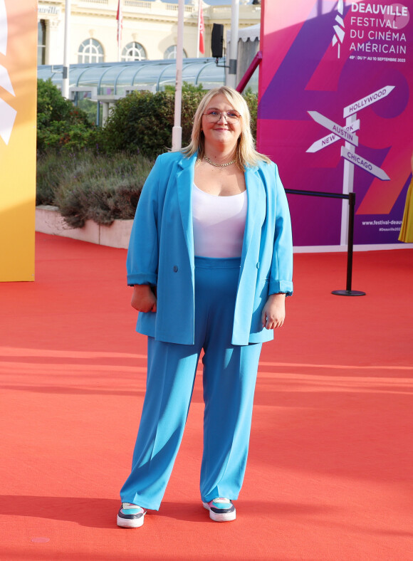 Lola Dubini - Les célébrités arrivent à la cérémonie d'ouverture du 49ème Festival du Cinema Americain de Deauville, France, le 1er septembre 2023. © Denis Guignebourg/Bestimage 