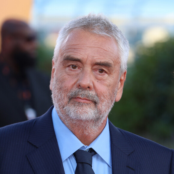 Luc Besson et sa femme Virginie Besson-Silla à la première du film "Dogman" lors du 49ème Festival du Cinema Americain de Deauville, France, le 2 septembre 2023. © Denis Guignebourg/BestImage 