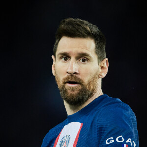Lionel Leo Messi - Match de Football Ligue 1 Uber Eats PSG Vs Ajaccio (5-0) au Parc des Princes à Paris le 13 mai 2023. © Cyril Moreau / Bestimage