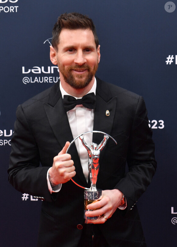 Une petite séquence qui a rapidement fait le tour des réseaux sociaux
 
Lionel Messi - Les Lauréats des " 2023 Laureus World Sports Awards" à Paris le 8 mai 2023. © Veeren/Bestimage