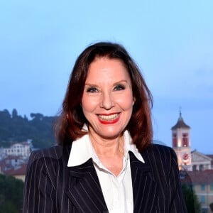 Exclusif - Denise Fabre durant le dîner "Enfant Star et Match" au profit des enfants malades à l'hôtel Aston à Nice, le 13 mai 2017.