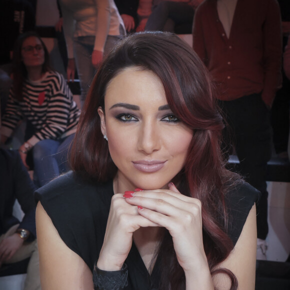 Exclusif - Delphine Wespiser - Enregistrement de l'émission "TPMP (Touche Pas à Mon Poste)", présentée par C.Hanouna et diffusée en direct sur C8 le 26 janvier © Jack Tribeca / Bestimage 