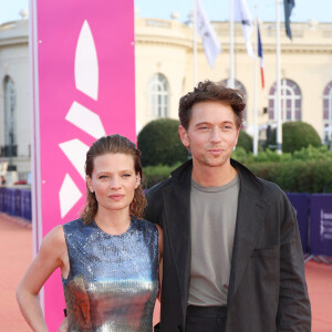 Mélanie Thierry et Raphaël Haroche lors de la 49ème édition du festival du cinéma américain de Deauville le 7 septembre 2023. © Denis Guignebourg / Bestimage