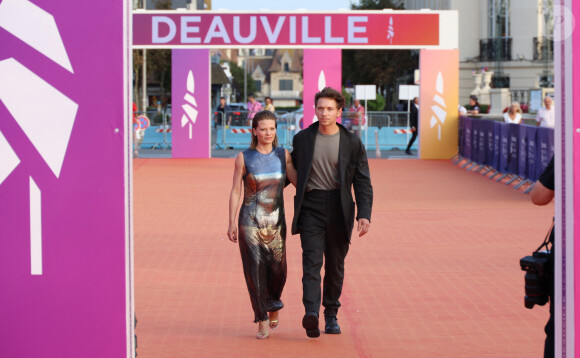 Mélanie Thierry et Raphaël Haroche lors de la 49ème édition du festival du cinéma américain de Deauville le 7 septembre 2023. © Denis Guignebourg / Bestimage