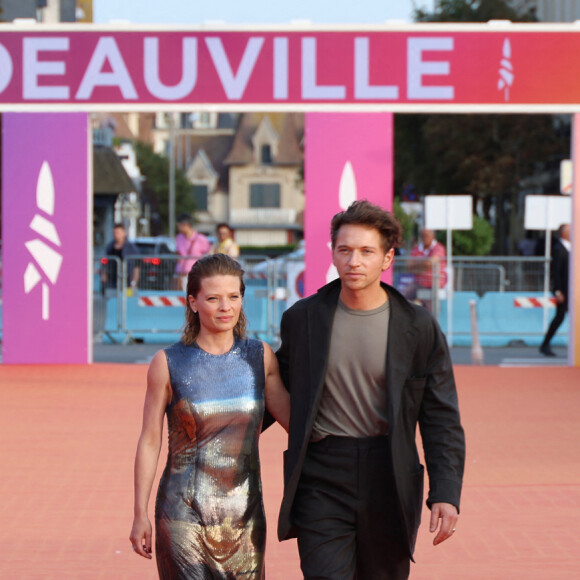 Mélanie Thierry et Raphaël Haroche lors de la 49ème édition du festival du cinéma américain de Deauville le 7 septembre 2023. © Denis Guignebourg / Bestimage