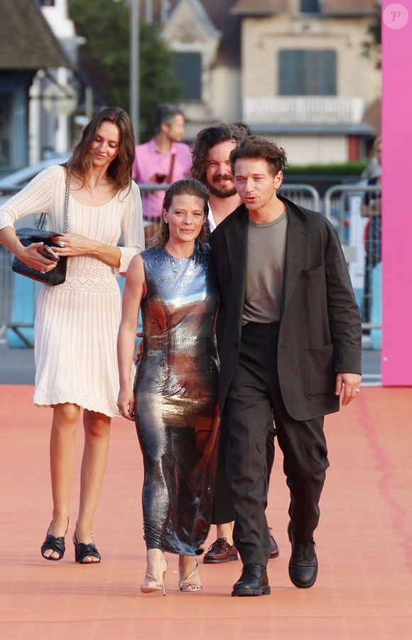 Mélanie Thierry et Raphaël Haroche lors de la 49ème édition du festival du cinéma américain de Deauville le 7 septembre 2023. © Denis Guignebourg / Bestimage